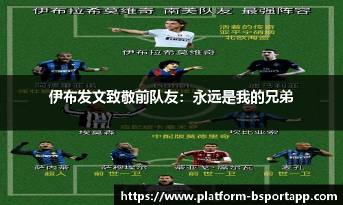 伊布发文致敬前队友：永远是我的兄弟